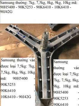 Samsung thường vào được loại 7,5kg: 7kg, 7,5kg, 8kg, 9kg, 10kg mã: 90H5400 - 90K5253 - 90K6410 - 10K6410 - 90J42G